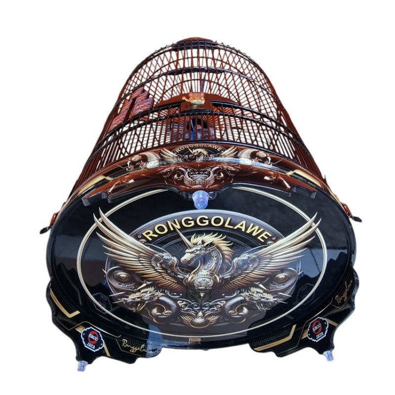 sangkar murai tebok pvc RONGGOLAWE ebod jaya luxury asl diameter 58 gembungan non ros