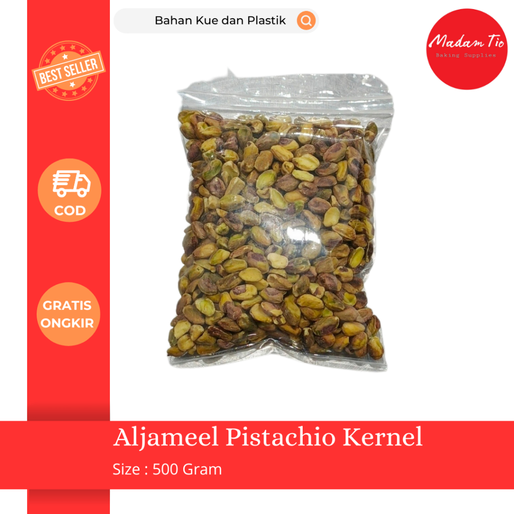 

Raw Pistachio Kernel Aljameel 500 Gram (Repack)