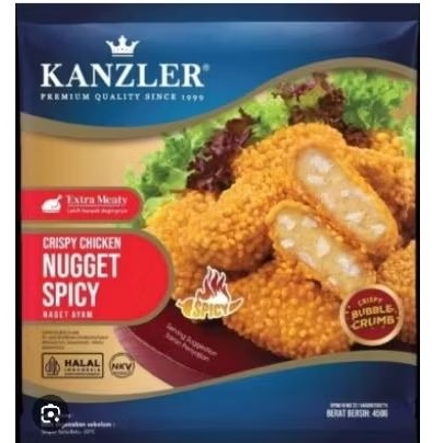 

Kanzler crispy spicy nugget