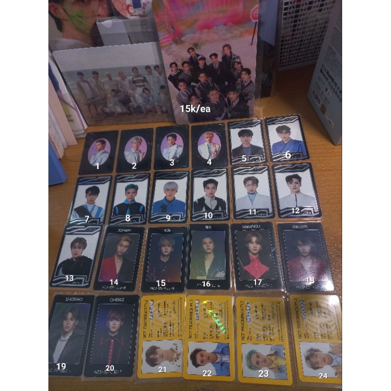 

Photocard Yearbook ID Card Acces Card Resonance Universe Card UC