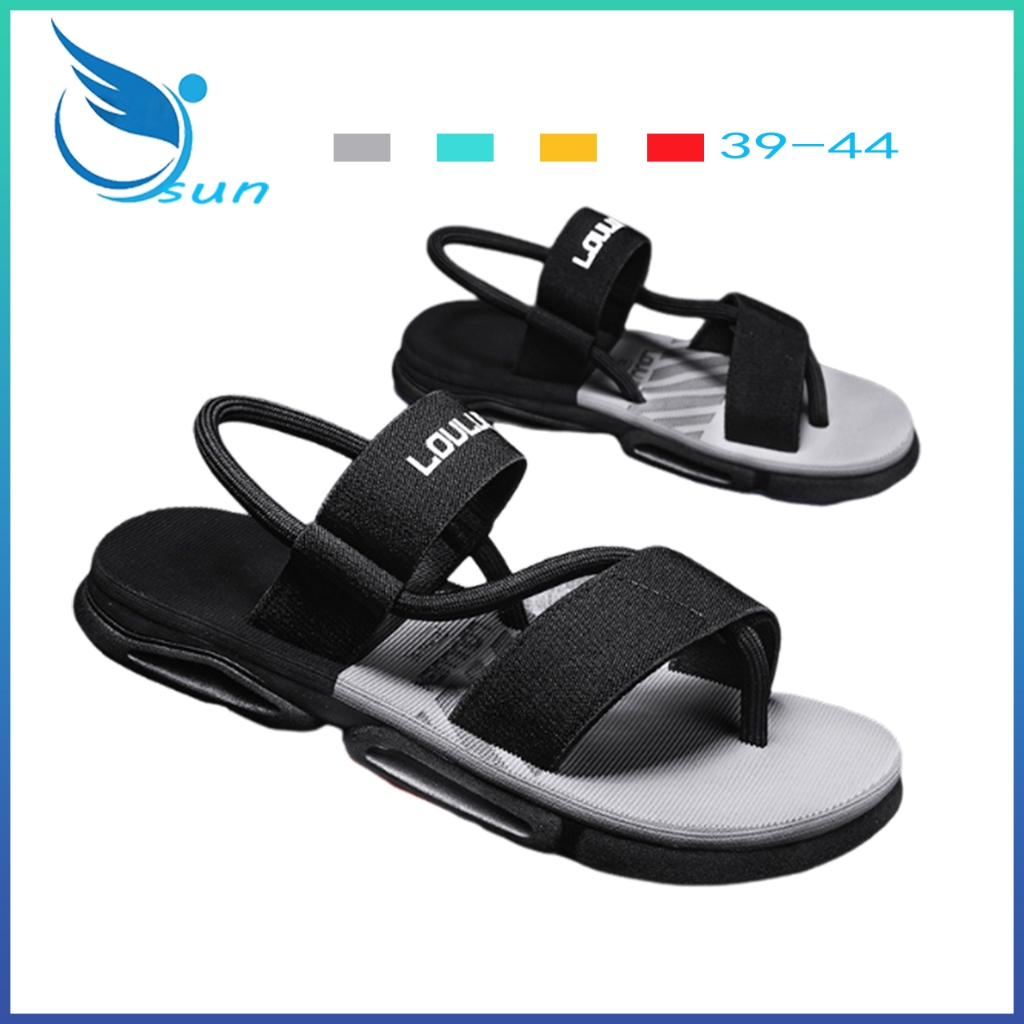 [Louluen] sepatu sandal gunung pria sandal pria keren sandal laki laki sandal tali pria kekinian