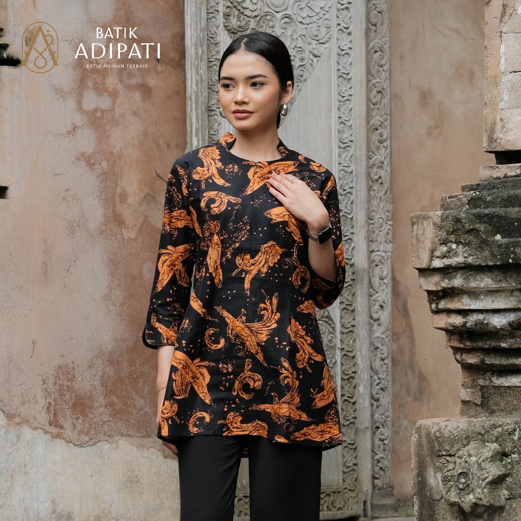 Batik Adipati Wanita Tunik Dhanura