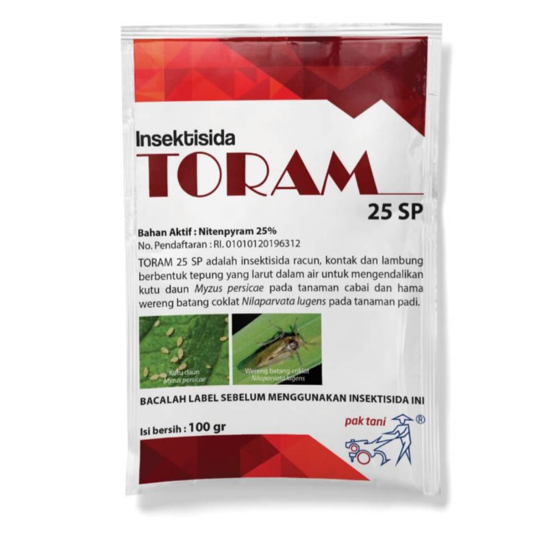 Toram 25 Sp 100gram - Obat Pertanian Insektisida