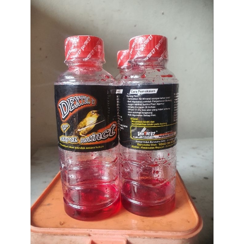 Promo DEXTRO 87 SUPLEMEN BURUNG PLECI DLL Termurah