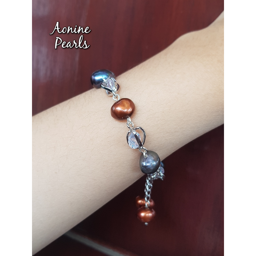 Gelang Mutiara Keshi Batu