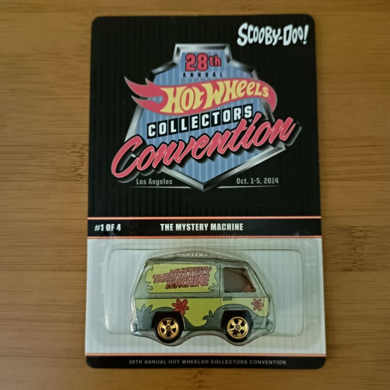 HOT WHEELS THE MYSTERY MACHINE CONVENTION COLLECTORS