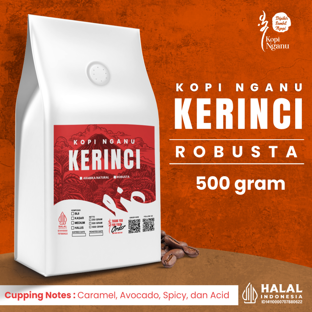 

Kopi Robusta Kerinci 500g - Roasting Segar Harga Hemat Rasa Premium