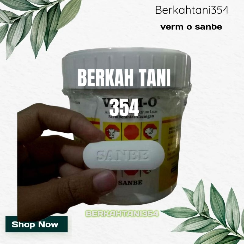 Obat cacing sapi verm o / obat cacing bolus sanbe VERM O / VERM O SANBE / obat cacing
