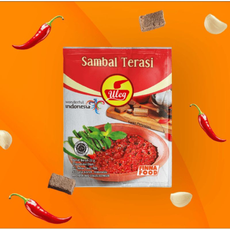 

Sambal Terasi Uleg Finna Food Praktis