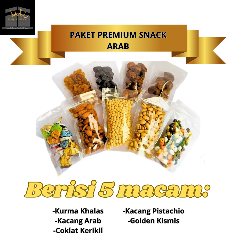 

paket premium snack arab 50g dan 100g