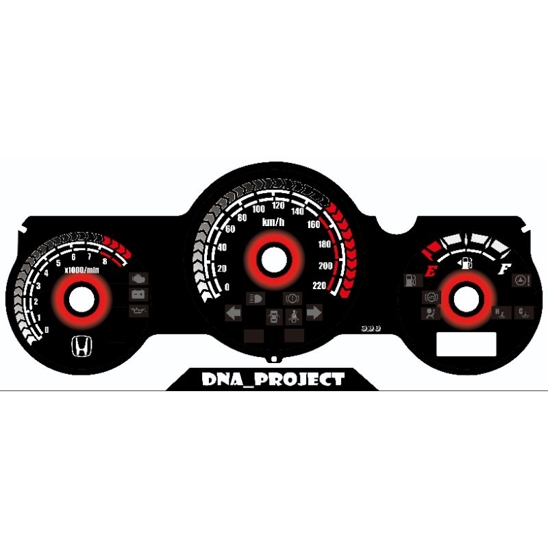 Panel Speedometer HONDA CITY/JAZZ/FIT MANUAL GD3 GD8