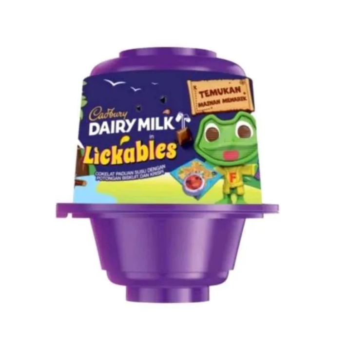 

Snack Coklat CADBURY Lickables 20gr