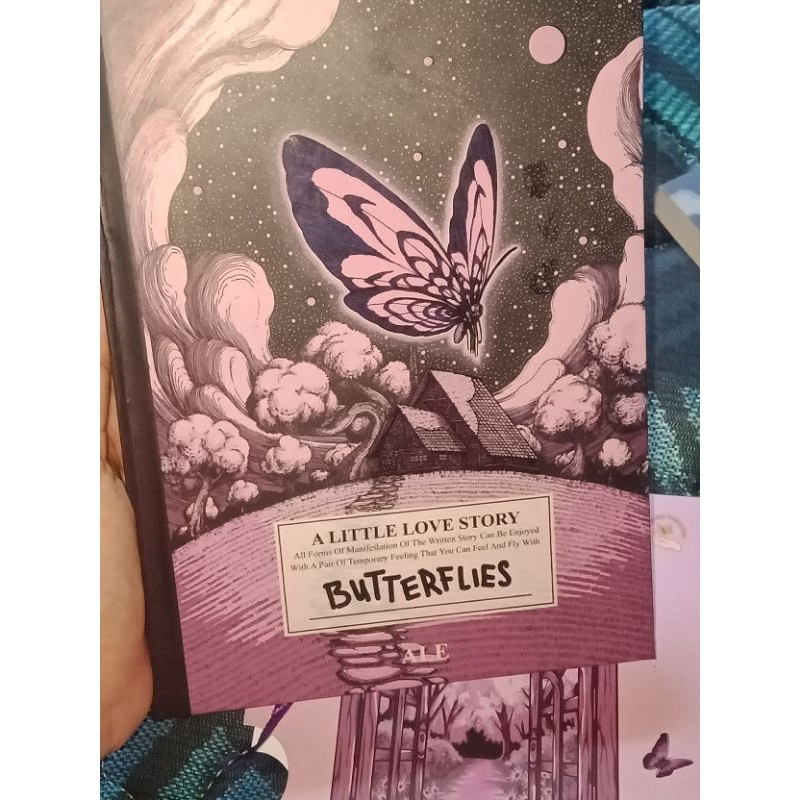 preloved novel butterflies amarabel by ale hard cover