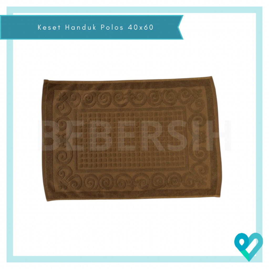 Keset Handuk Polos Tebal Premium/Keset Handuk Polos 40x60