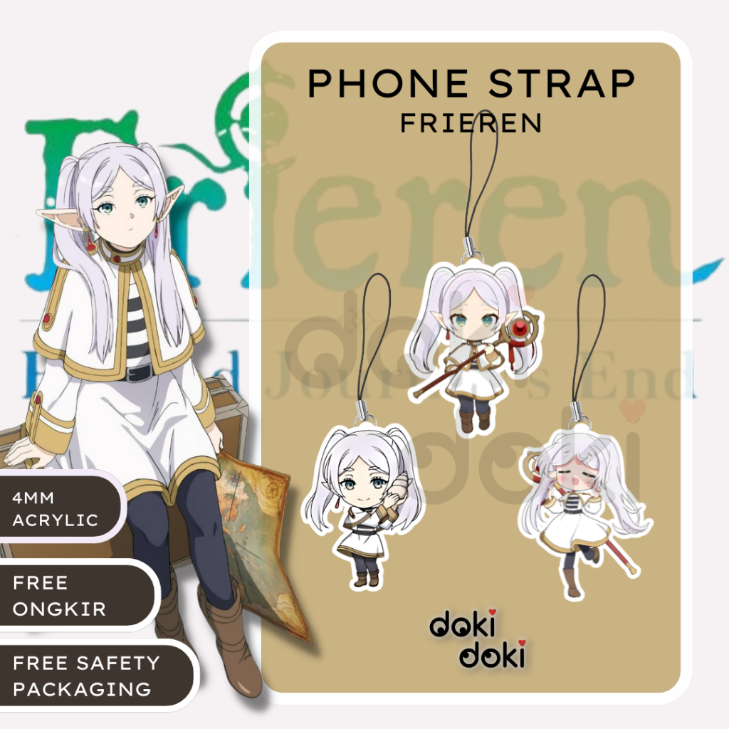 PHONE STRAP HP ANIME FRIEREN Beyond Journey's End