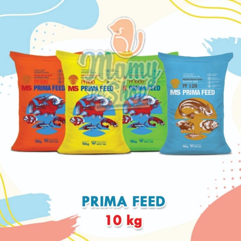 PRIMA FEED PAKAN BENIH IKAN PF 128 | PF 500 | PF 800 | PF 1000
