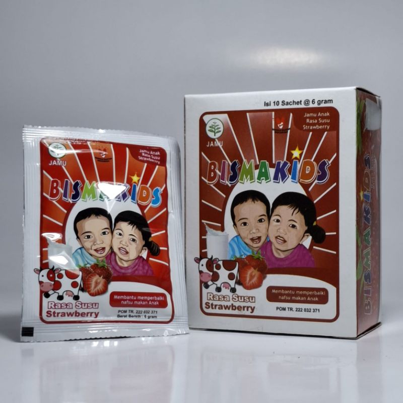 

Jamu Anak Bismakids rasa Susu Stroberi BELI 5 PACK LEBIH MURAH