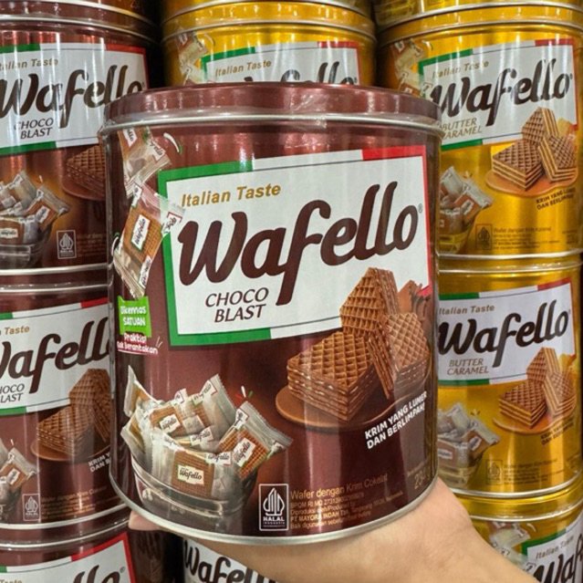

Wafello wafer kaleng 234gr