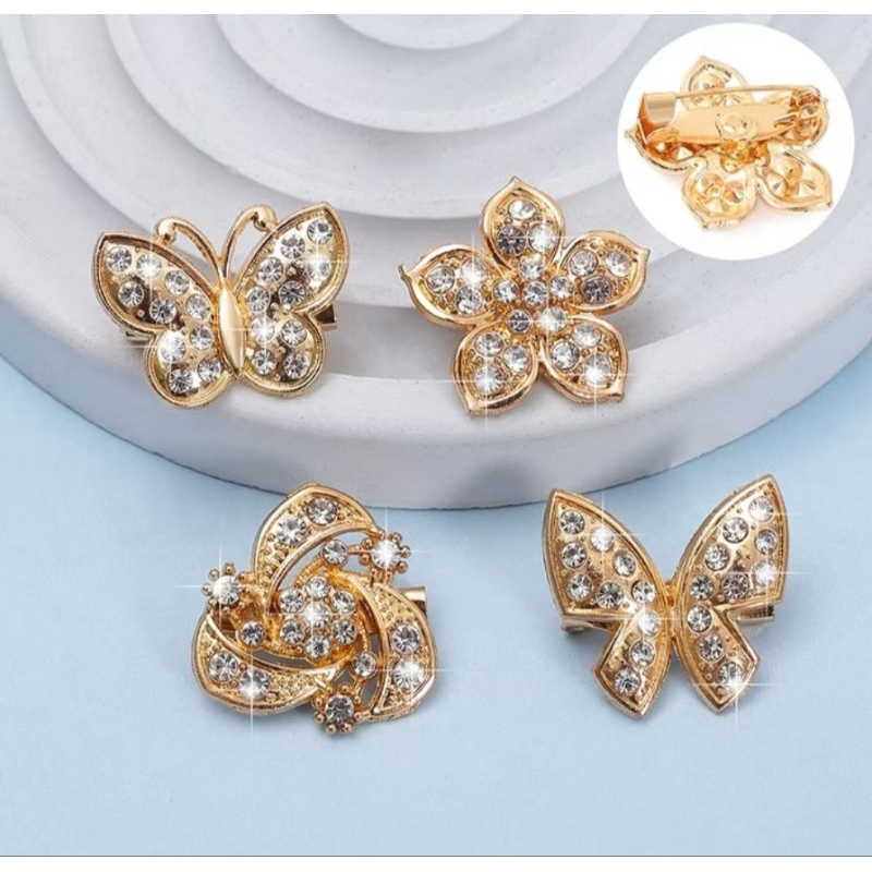 BROS PERMATA KECIL SILVER GOLD DIAMOND