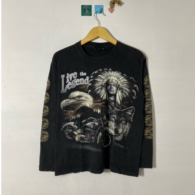 KAOS LONGSLEEVE ROCK CHANG INDIAN SECOND