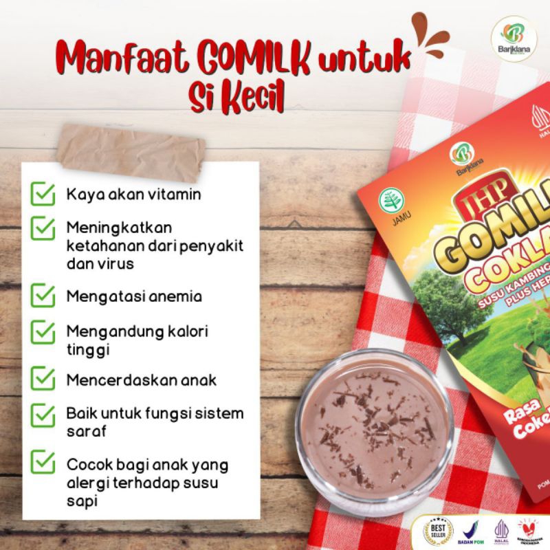 

IHP Gomilk Susu Kambing etawa plus Herbal