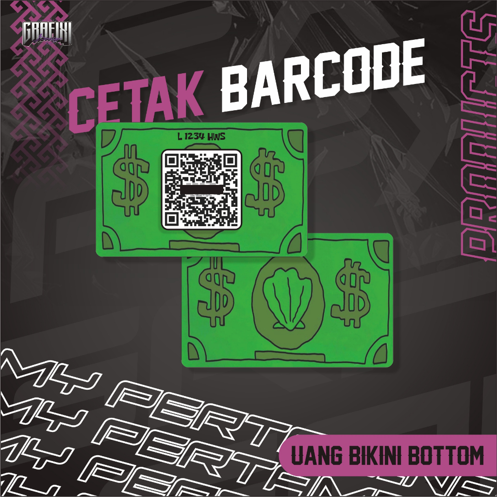 

CETAK BARCODE MY PERTAMINA KARTU PVC TEMA UANG BIKINI BOTTOM CUSTOM 2 SISI