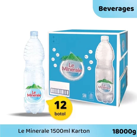 

Le Minerale 1500 mL Air Mineral per Karton