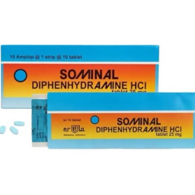 Sominal 25mg perbox ORI