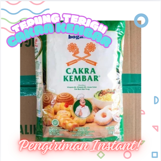 

tepung terigu cakra kembar 1 kg
