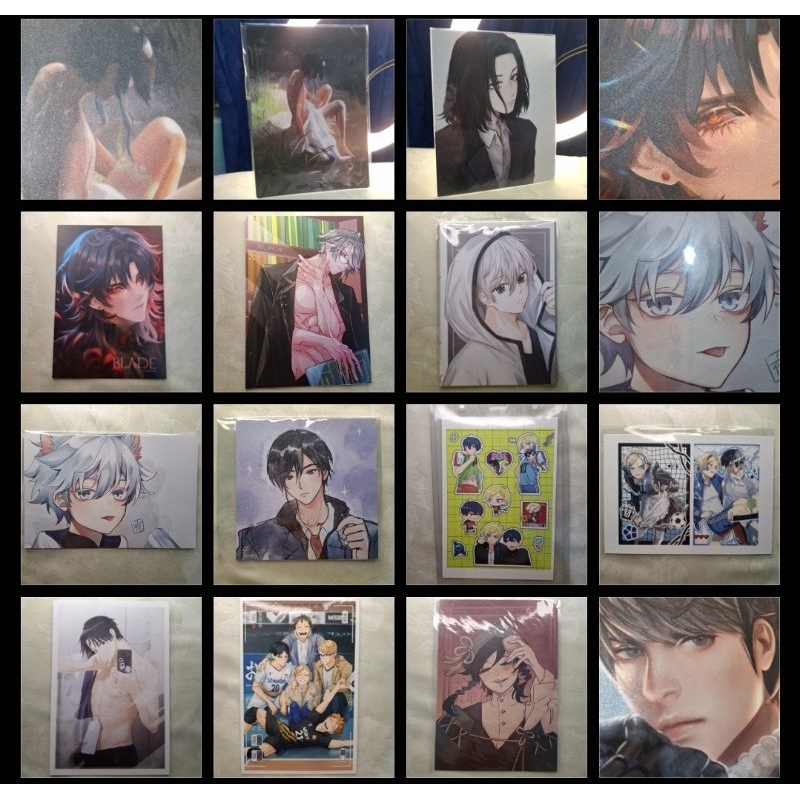Artprint Neppuri Netprint Size L PBOX Genshin JJK BlueLock HSR various artist