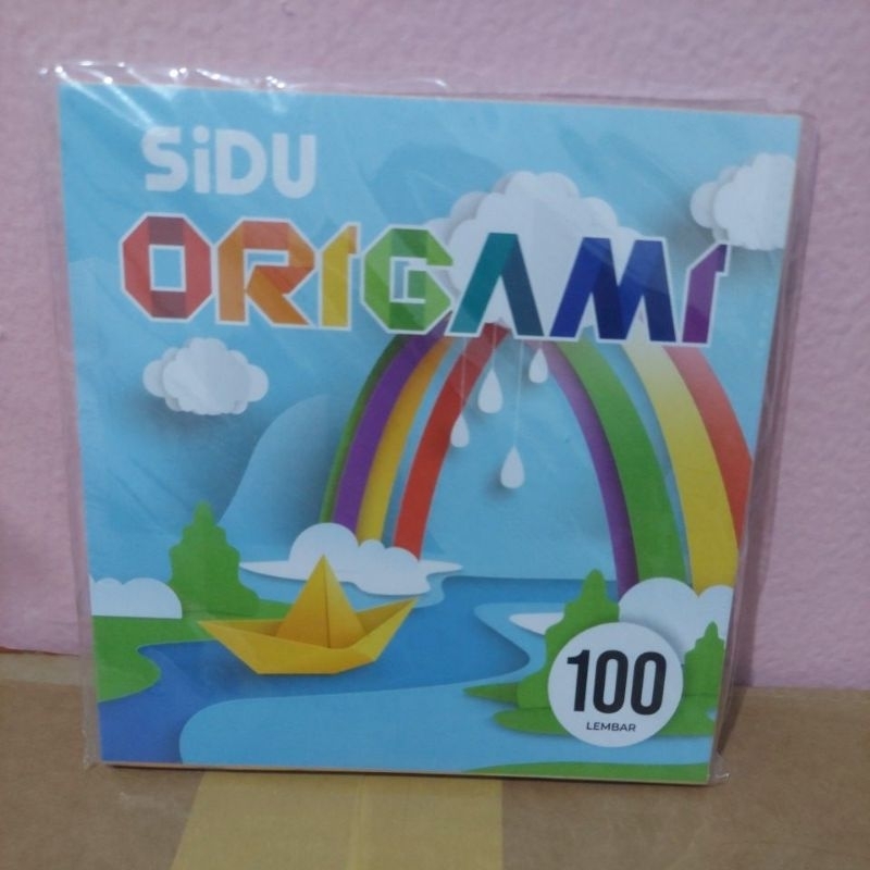 

Kertas Origami SIDU 12x12 cm isi 100lembar
