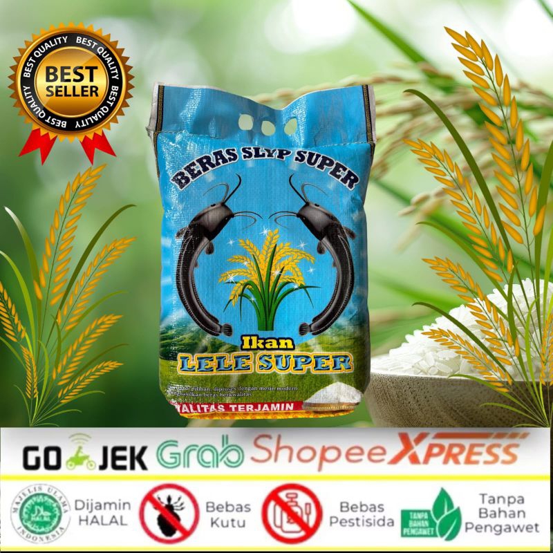 

Beras Cap Ikan Lele Premium 5 Kg 10 Kg 20 Kg