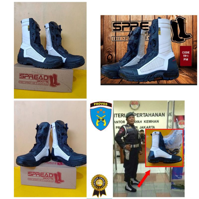 SEPATU PDL TALI PUTAR PROVOS