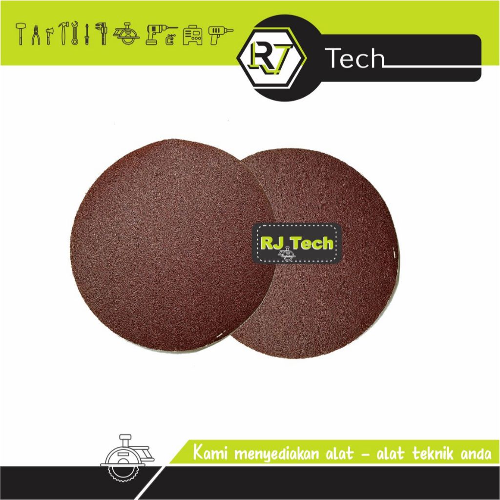 AMPLAS BULAT 4INCH/AMPLAS POLES AMPLAS GERINDA GRADE 60 KASAR