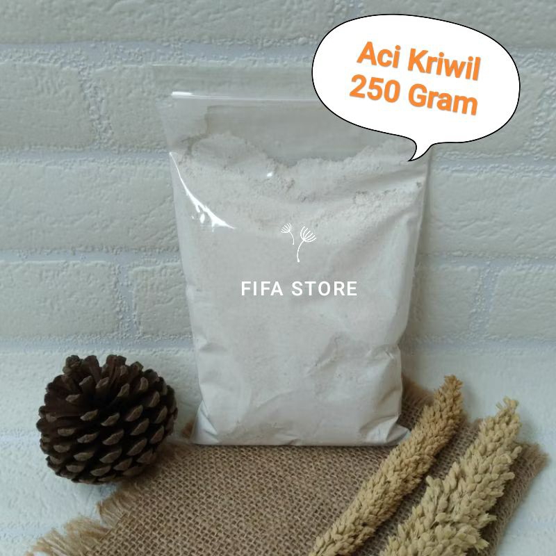 

ACI KRIWIL KHAS TEGAL 250 GRAM || TEPUNG ACI KASAR