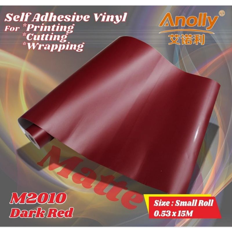 HPL STIKER POLOS/HPL STIKER DARK RED/HPL STIKER MEJA/HPL STIKER LANTAI/HPL STIKER DINDING/HPL STIKER