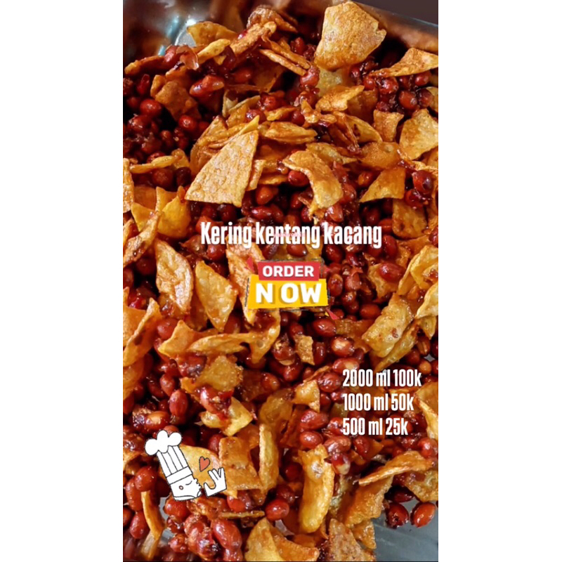 

Kering Kentang Kacang 1000ml