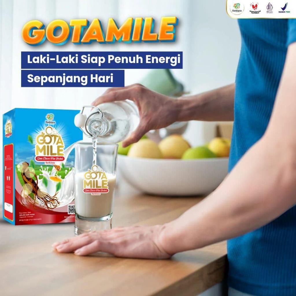 

GOTAMILE Susu Etawa dengan Ginseng Untuk Vitalitas Pria