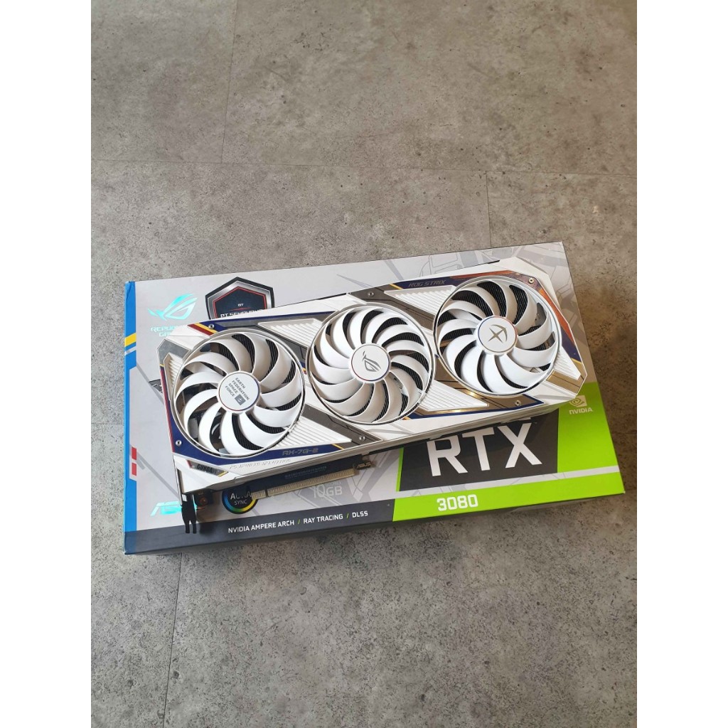 ASUS ROG STRIX RTX 3080 GUNDAM EDITION 10GB GDDR6 NVIDIA VGA / 3080