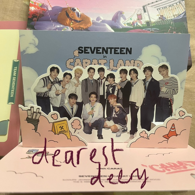 

CARATLAND POP UP MEMORY BOOK SEVENTEEN