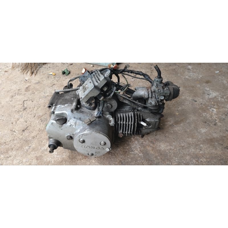 mesin fullset honda karisma 125 supra x125 lengkap dengan pengapian