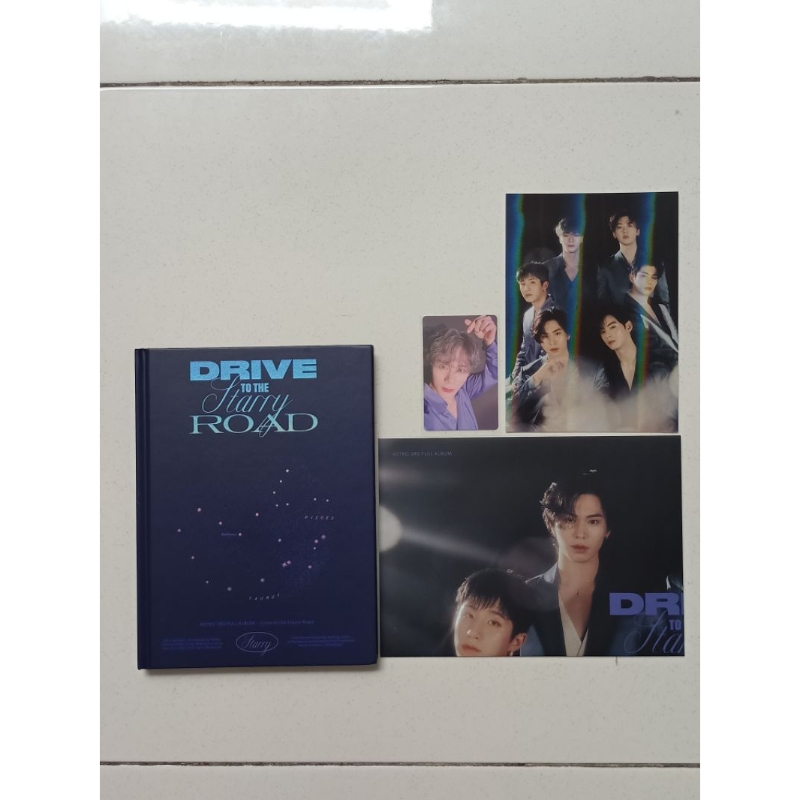 ASTRO ALBUM DRIVE TO THE STARRY ROAD DTTSR POSTER POSTCARD PC MOONBIN