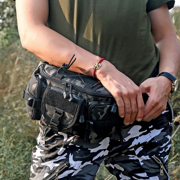 Tas Pinggang Pria Waistbag 3 Kantong