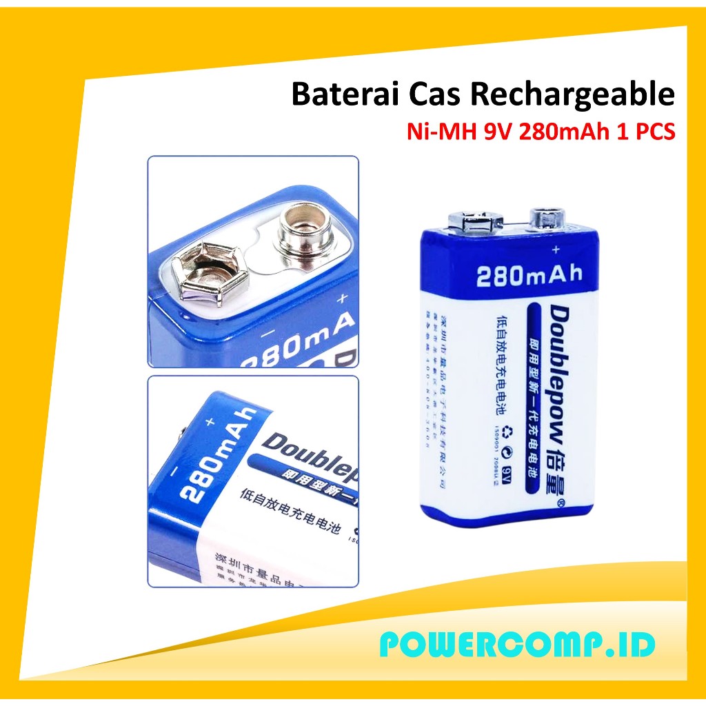 Doublepow Baterai Cas? Baterai Recharger 9V Baterai 9V Charger Batre 9V Bisa Di Cas Baterai Cas 9V 2