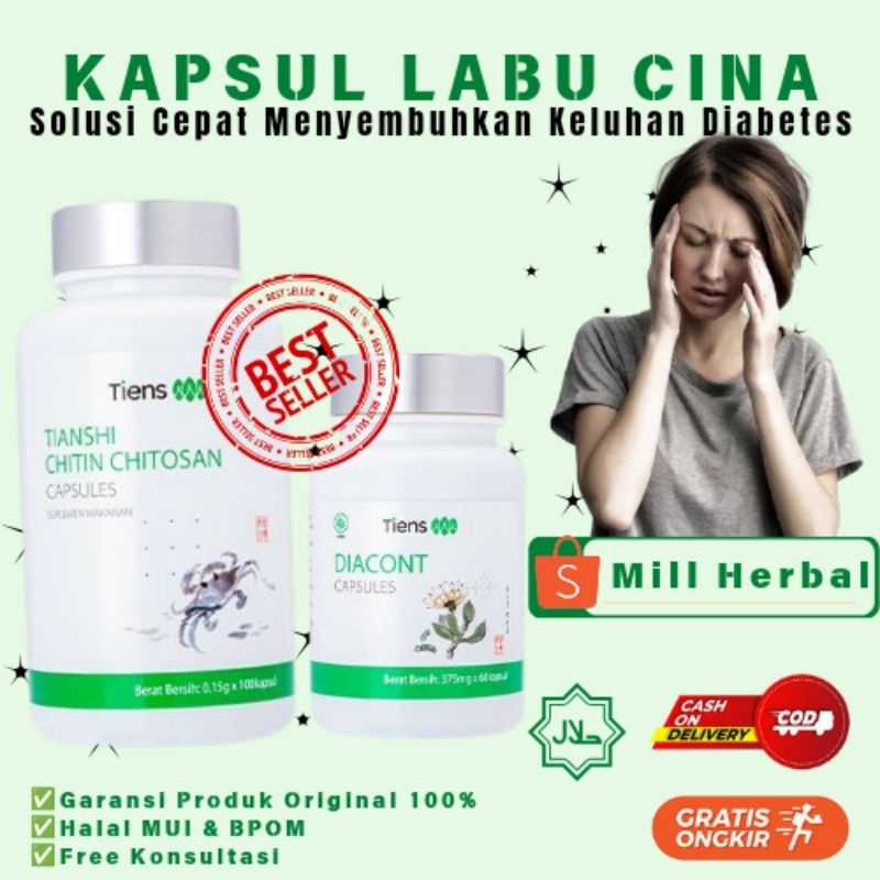 KAPSUL LABU CINA BANTU ATASI DIABETES