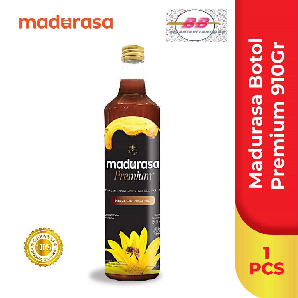 

Madurasa Premium 910g / Madu Madurasa Premium Original