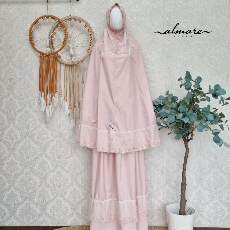 Mukena Pink Renda