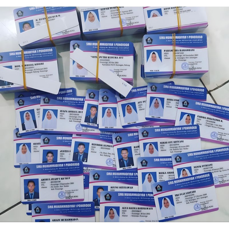 

kartu pelajar dan lain nya