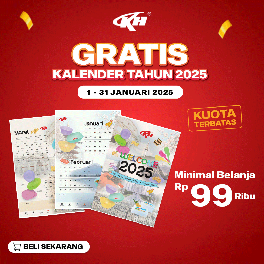 

GRATIS KALENDER MINIMAL BELANJA 99 RIBU