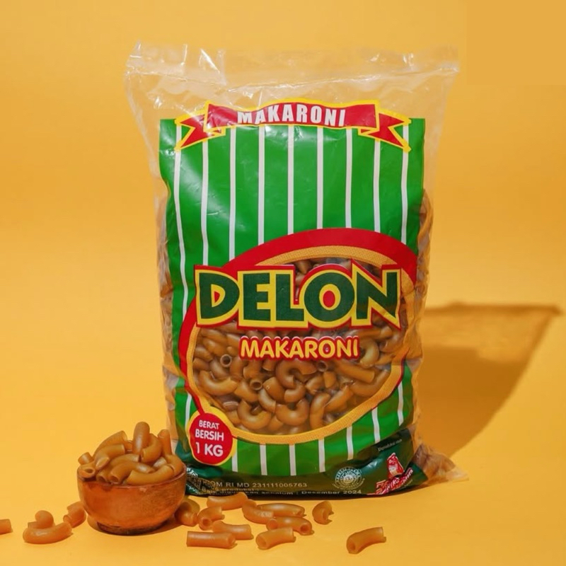 

[1 KG] MAKARONI GORENG MEKAR DELON HIJAU